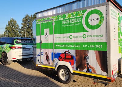 Oshcorp Mobile Medical Trailer